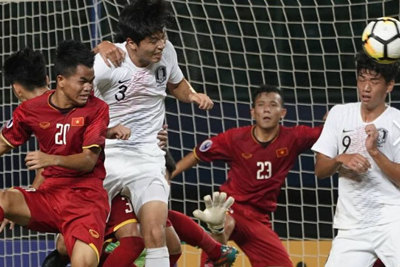Thất bại trước Hàn Quốc, Việt Nam trắng tay tại giải U19 châu Á