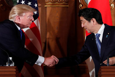 Mỹ, Nhật tăng cường hợp tác 100% gây áp lực tối đa với Triều Tiên