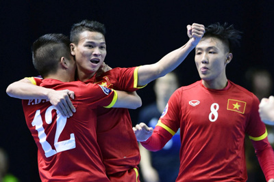 Đội tuyển futsal Việt Nam thắng đậm ở trận ra quân giải Đông Nam Á