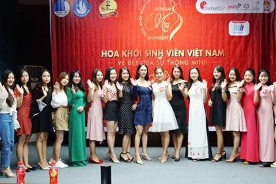 20 nữ sinh tranh tài tại cuộc thi Hoa khôi sinh viên Việt Nam