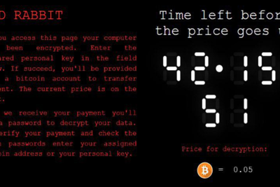 Mã độc tống tiền mới yêu cầu chuộc bằng bitcoin