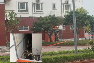 Phát hiện 10 quả mìn đặt ở cây ATM cạnh tòa chung cư ở Quảng Ninh
