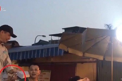 Hà Nội: Điều tra hoạt động nghi bảo kê tại chợ Long Biên
