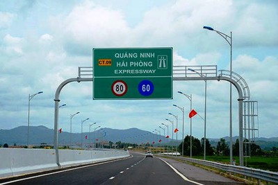 Từ 1/12 cao tốc Hạ Long – Quảng Ninh có tốc độ tối đa 100km/h