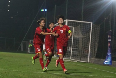 Vòng loại U19 nữ châu Á: Việt Nam vào vòng 2 với ngôi nhất bảng