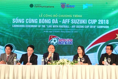 Thêm kênh tiếp cận AFF Suzuki Cup 2018 cho người hâm mộ bóng đá Việt Nam