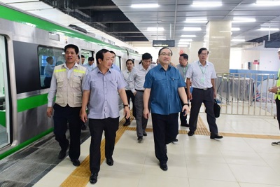 Tuyến đường sắt Cát Linh - Hà Đông: Hà Nội đề nghị được bàn giao trước Tết Nguyên đán 2019