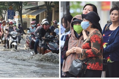 Nhiệt độ miền Bắc tiếp tục giảm, TP Hồ Chí Minh khốn đốn vì triều cường