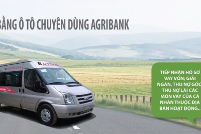 Agribank tiếp tục triển khai Điểm giao dịch lưu động đợt 2