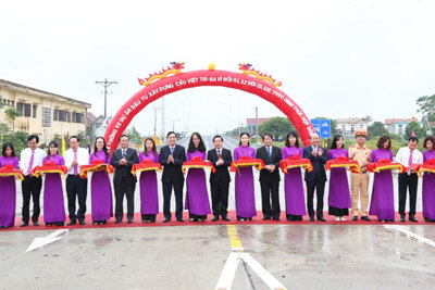 Chính thức thông xe cầu Văn Lang nối liền Hà Nội - Phú Thọ