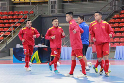 Tuyển U20 futsal Việt Nam khởi đầu vòng loại châu Á 2019