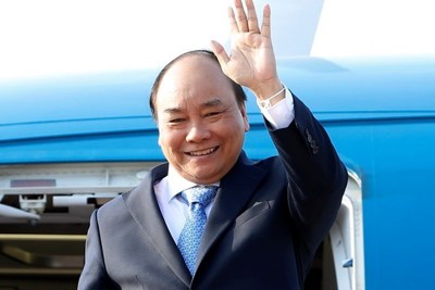 Thủ tướng Nguyễn Xuân Phúc tới New York dự phiên họp Đại hội đồng Liên Hợp quốc