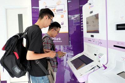 LiveBank TPBank cập nhật tính năng rút tiền bằng vân tay, ngân hàng tự động toàn diện nhất Việt Nam