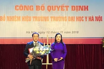 Bổ nhiệm GS.TS Tạ Thành Văn làm Hiệu trưởng Trường Đại học Y Hà Nội