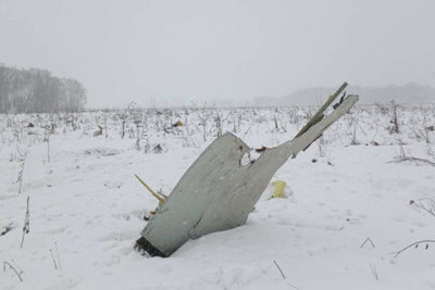 Nga tìm thấy hộp đen thứ 2 của máy bay An-148 bị rơi ở ngoại ô Moscow