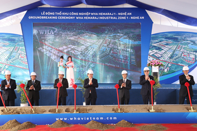 Nghệ An khởi công dự án khu công nghiệp tỷ đô