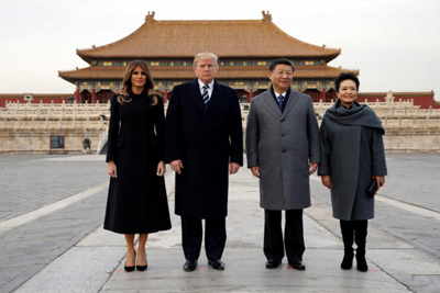 Trung Quốc dành sự tiếp đón đặc biệt đối với Tổng thống Trump