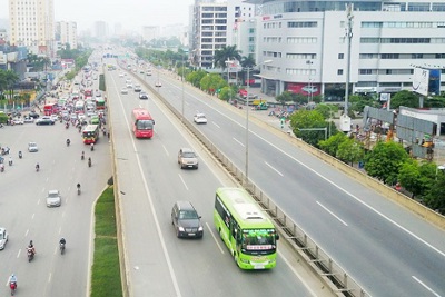 Cấm xe tải hạng nặng lưu thông qua Vành đai 3 trên cao