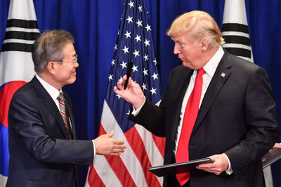 Tổng thống Trump phủ nhận Hàn Quốc tự ý dỡ bỏ lệnh trừng phạt Bình Nhưỡng