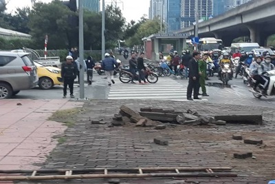 Thông tin chính thức về vụ nổ hầm cáp điện trên đường Phạm Hùng