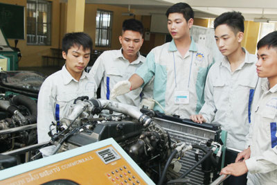 Đến năm 2020, Việt Nam sẽ có 40 trường nghề tiếp cận trình độ ASEAN-4