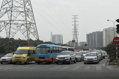 Hà Nội: Áp lực giao thông tăng nhẹ ngày mùng 4 Tết Mậu Tuất