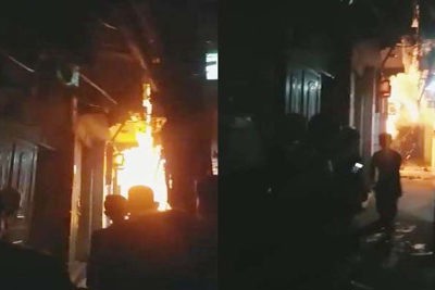 Hà Nội: Con rể mang xăng đến đốt nhà bố vợ, 3 người nhập viện