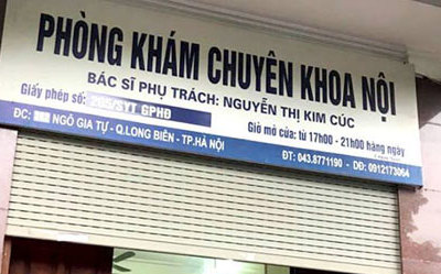 Niêm phong phòng khám tư khiến cháu bé 22 tháng tuổi tử vong