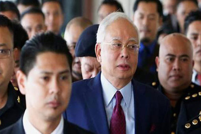 Cựu Thủ tướng Malaysia Najib bị bắt giữ vì giả mạo báo cáo 1MDB