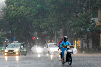 Các tỉnh Bắc Bộ đón đợt không khí lạnh mới, Hà Nội mưa liên tiếp 3 ngày
