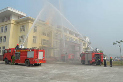 Phòng chống cháy, nổ luôn được đặt lên hàng đầu ở Mê Linh