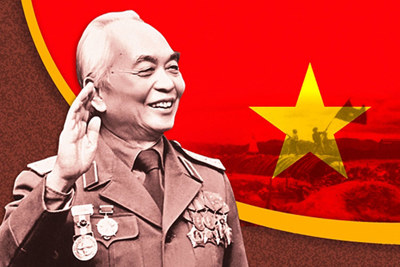 [Infographic] Đại tướng Võ Nguyên Giáp - Vị tướng huyền thoại