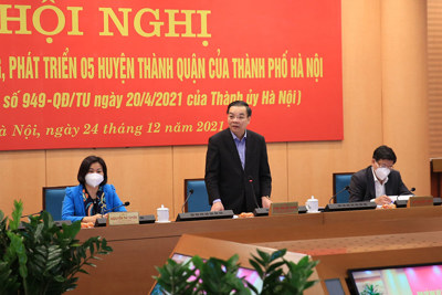 Phát triển 5 huyện thành quận của TP Hà Nội: Tập trung vào các tiêu chí nâng cao chất lượng đời sống người dân