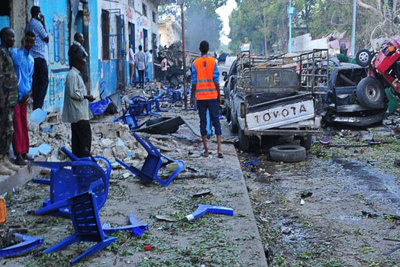 2 vụ đánh bom xe tại Somalia khiến hơn 50 người thương vong