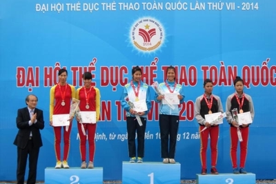 Khởi tranh môn Rowing Đại hội Thể thao toàn quốc lần thứ VIII