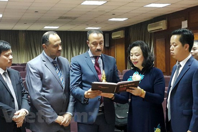 Đoàn đại biểu TP Hà Nội thăm và làm việc tại Ai Cập