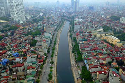 5 tuyến phố ven sông ở Hà Nội "thay áo mới"