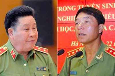 Khởi tố 2 cựu Thứ trưởng Bộ Công an Bùi Văn Thành và Trần Việt Tân
