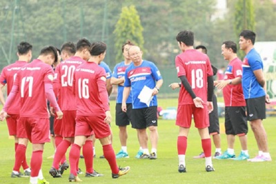 Đội tuyển Việt Nam huỷ đá giao hữu trước thềm AFF Cup 2018