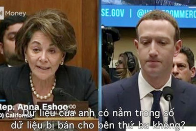 Mark Zuckerberg điều trần trước Hạ viện Mỹ qua video 2 phút