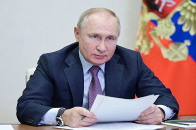 Tổng thống Putin chúc mừng vụ phóng thử thành công tên lửa siêu thanh Tsirkon