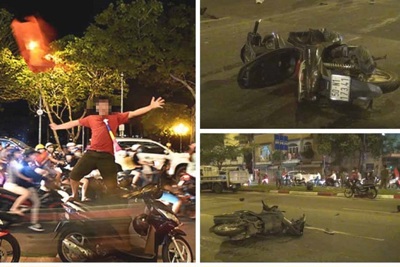 TP Hồ Chí Minh xử lý 78 trường hợp "đi bão" vi phạm giao thông