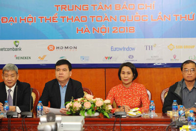 Khai trương Trung tâm Báo chí Đại hội Thể thao toàn quốc lần thứ VIII