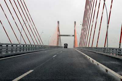 Cao tốc Hạ Long - Hải Phòng: Chốt ngày sửa chữa mặt cầu Bạch Đằng