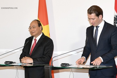 Thủ tướng Áo: Doanh nghiệp Áo hài lòng khi làm việc tại Việt Nam