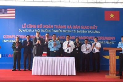 Bàn giao đất Dự án xử lý chất độc Dioxin sân bay Đà Nẵng