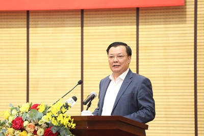 Bí thư Thành uỷ Hà Nội Đinh Tiến Dũng: Quyết tâm, hiệp lực để triển khai toàn diện kế hoạch năm 2022