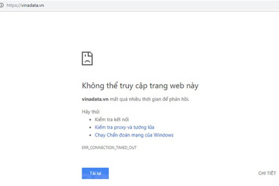 VNG chính thức lên tiếng việc hàng loạt website gặp sự cố