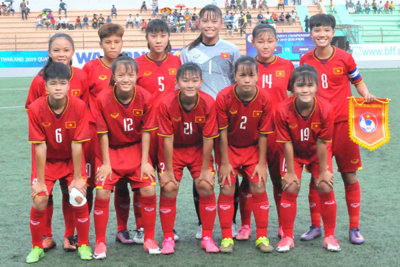 Giải U16 nữ châu Á 2019: Việt Nam giành vé tham dự vòng loại thứ hai