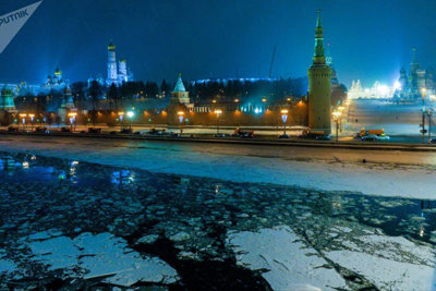 Cận cảnh thủ đô Moscow biến thành Vương quốc Băng trong đợt giá rét kỷ lục
